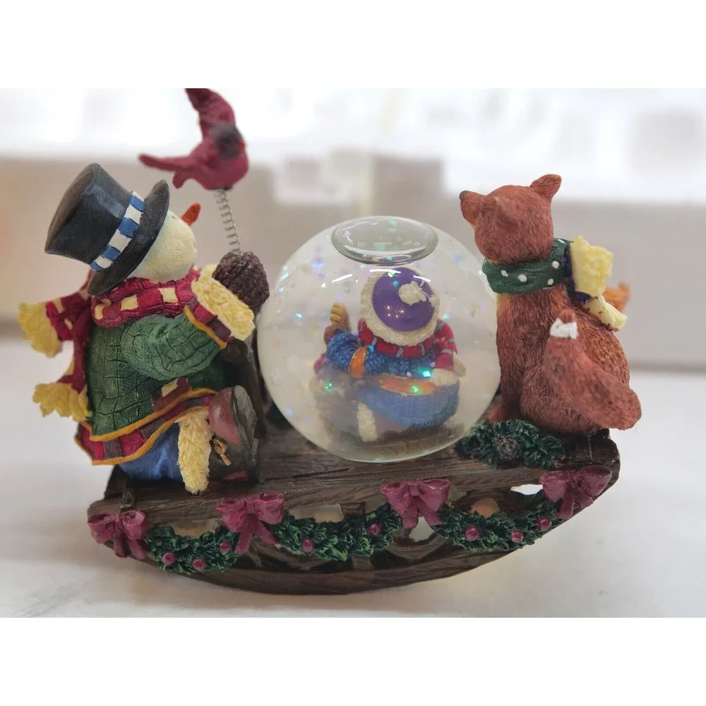 Kirkland Signature ROCKING MINI WATERGLOBE SNOWMAN